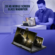 3D Magnifier Mobile Screen
