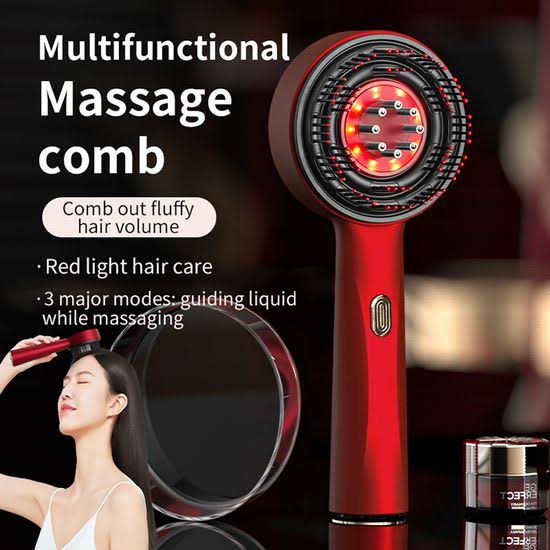 Scalp Massage Brush with Oil Applicator